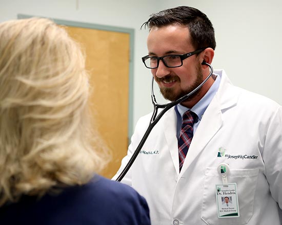 Dr. Harley Hendrix, primary care physician in Pembroke